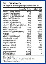 Low Carb Diet Multivitamins (90 tablets)