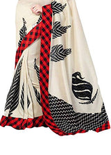 Trendz Cotton Silk Saree(TZ_Red_Chess)