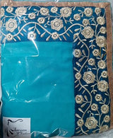 Sargam Fashion Women's Georgette Saree (SRMBBLUECORD_Blue)