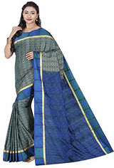 RRs kanchipuram Art silk Powerloom Saree (PMB001-GREY)