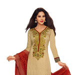 Angelfab Women's Cotton Dress Material (PRE432_Multi-Coloured)