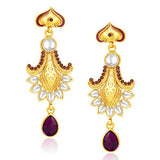 Sukkhi Ravishing Gold Plated AD Necklace Set for Women