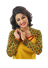 Angelfab Women's Cotton Dress Material (PR517_yellow)