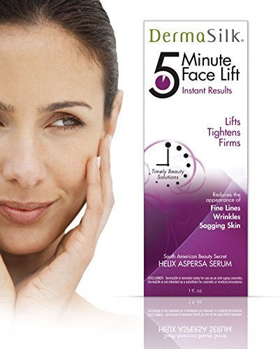 Biotech, Dermasilk 5 Min Face Lift Immediately Lifts, Tightens and Firms Aged Skin - Anti Aging Skin Cream - Last up to 8 Hours Significantly Reduces the Appearance of Fine Lines, Wrinkles and Sagging Skin 1 oz