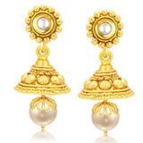 Sukkhi Wavy Gold Plated Necklace Set For Women