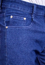 Studio Nexx Men's Denim Regular Fit Jeans (Dark Blue, Size - 32)