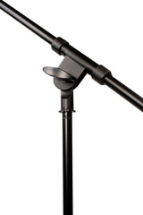 Peavey PVi2 White Microphone w/Mic Clip & Carrying Bag + Ultimate Microphone JamStand Series + 20 Feet XLR to XLR White Cable