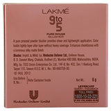Lakme Pure Rouge Blusher, Rose Crush, 6g