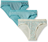 Amante Women's Cotton Bikini Panty (Pack of 3) (PPK33101_Assorted_Medium)