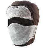 FUYI Women's Windbreak Warm Fleece Neck Hat Winter Ski Full Face Mask Cover Cap