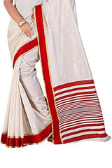 Trendz Tussar Cotton Silk Saree(TZ_Indira_Red)