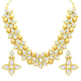Sukkhi Exotic Gold Plated Kundan Necklace Set For Women