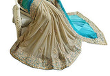 Sargam Fashion Women's Georgette Saree (SRMBBLUECORD_Blue)