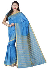 RRs kanchipuram Art silk Powerloom Saree (PSE001-SKYBLUE)
