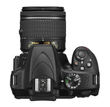 Nikon D3400 24.2 MP Digital SLR Camera (Black) with AF-P DX NIKKOR 18-55mm f/3.5-5.6G VR Lens Kit with 8 GB Card and Camera Bag