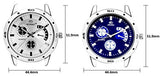 Adamo Analogue Multi-Colour Dial Watch Combo for Men- 109108