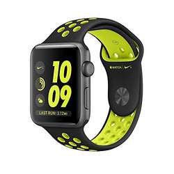 Apple Watch 42mm Nike+ (Series-2) Space Gray Aluminum Case with Black/Volt Nike Sport Band