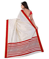 Trendz Tussar Cotton Silk Saree(TZ_Indira_Red)
