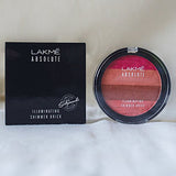 Lakme Absolute Illuminating Blush, Shimmer Brick in Pink, 10g