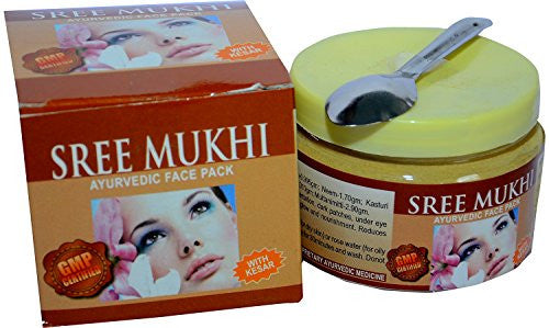 Samraksha Ayurvedic Pharmacy Sree Mukhi Face Pack Natural Flavour 100 Gm ( Pack of 1 )