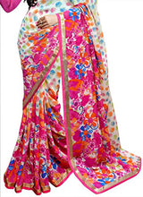 Trendz Georgette Multi Colour Saree(TZ_Dhuleti)