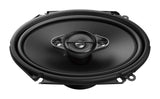 Pair of Pioneer 5x7/ 6x8 Inch 4-Way 350 Watt Car Audio Speakers | TS-A6880F (2 Speakers) + Free Gravity Mobile Bracket Holder