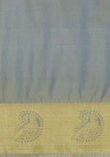 RR Women's Resham Silk Powerloom Saree (RR-BBB002-SKYBLUE)