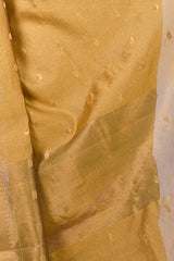 Chandrakala Women's Faux Banarasi Silk Saree (9178_Gold)