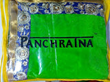 Panchratna Women's Faux Georgette Saree (ME-NX-93-1_Green)