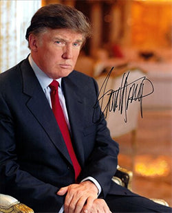 Donald Trump Autographed Signed 8 x 10 Reprint Photo - (Mint Condition)
