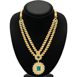 Sukkhi Exquitely Gold Plated AD Necklace Set for Women