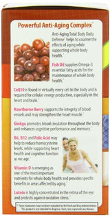 Applied Nutrition Anti-aging Total Body Daily Defense, 50-Count