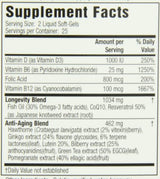 Applied Nutrition Anti-aging Total Body Daily Defense, 50-Count