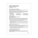 Southworth Exceptional Resume Paper, 100% Cotton, 32 lb, white, 100 Count (RD18CF)