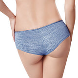 Amante Women's Boy Shorts (PAN26003_Denim and White_Small)