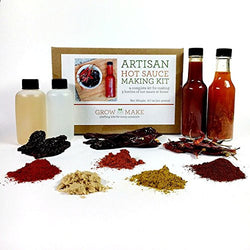 Artisan Hot Sauce Making Kit - Includes everything needed to make 3 sauces