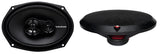 2) Rockford Fosgate R1525X2 5.25" 80W 2 Way + 2) R169X3 6x9" 130W 3 Way Speakers