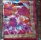 Trendz Georgette Multi Colour Saree(TZ_Dhuleti)
