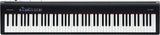 Roland PKG FP-30-BK 88-Key Digital Piano - Package Bundle with Roland DP-10 Damper Pedal, DBP-500CBD Duet Piano Bench, with Free Blue Headphones, Aux Cable & Mobile Bracket