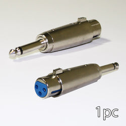 EMB - YA020 - XLR Female to Balanced 1/4 inch TRS Male Adapter for Home DJ Club Studio Stage Show Entertainment