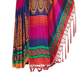 e-VASTRAM Women's Mysore Art Silk Saree with Blouse Piece(NSTASSELMULTI_Multi)