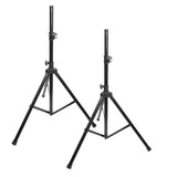 Package Bundle: 2x EMB EB112BT Pro 12" 2-way 900W Bluetooth Powered Speaker + 2x Speaker Stands + 2x Peavey PV7 Dynamic Cardiod Microphones With Cables + 2 Microphone Stand + 2 XLR Xlarge Cables