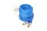 Audiotek AT-4KITANL RED 4 Gauge Professional Heavy Duty Amplifier Installattion Kit Cables 2500W