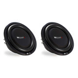 MB Quart M Line 12" 600W Dual Voice Coil Shallow Low Profile Subwoofer (2 Pack)