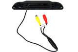 Audiotek AT-CMC8-S AT-CMC8S License Plate Mount Rear View Backup Parking Assist Waterproof Camera BLACK