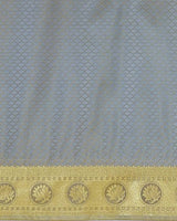 RR Women's Resham Silk Powerloom Saree (RR-REB001-DARK BLUE)
