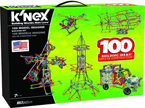 Knex 100 Model Imagine Building Set