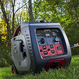Briggs & Stratton 30545 P3000 PowerSmart 3000-Watt Inverter Generator with (4) 120-Volt AC Outlets & (1) 12-Volt DC Outlet