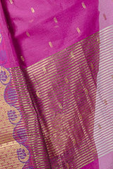 Chandrakala Women's Faux Banarasi Silk Saree (9158_Pink)