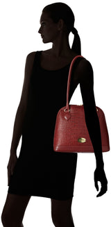 Hidesign Women's Shoulder Bag (Red)